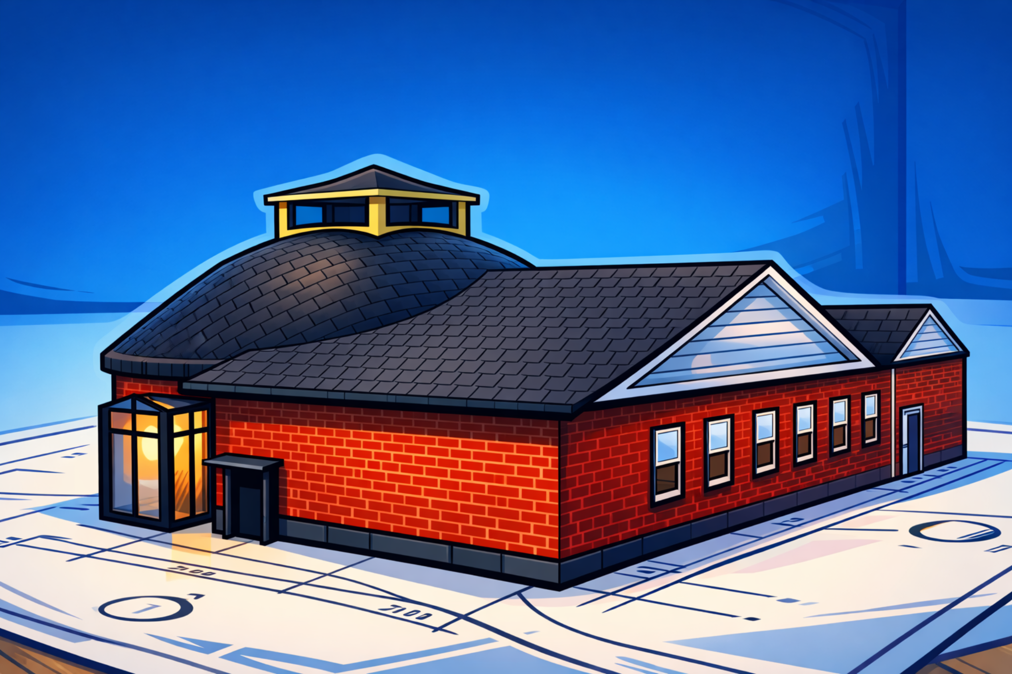 Bring the mosque structure forward with warmth and clarity